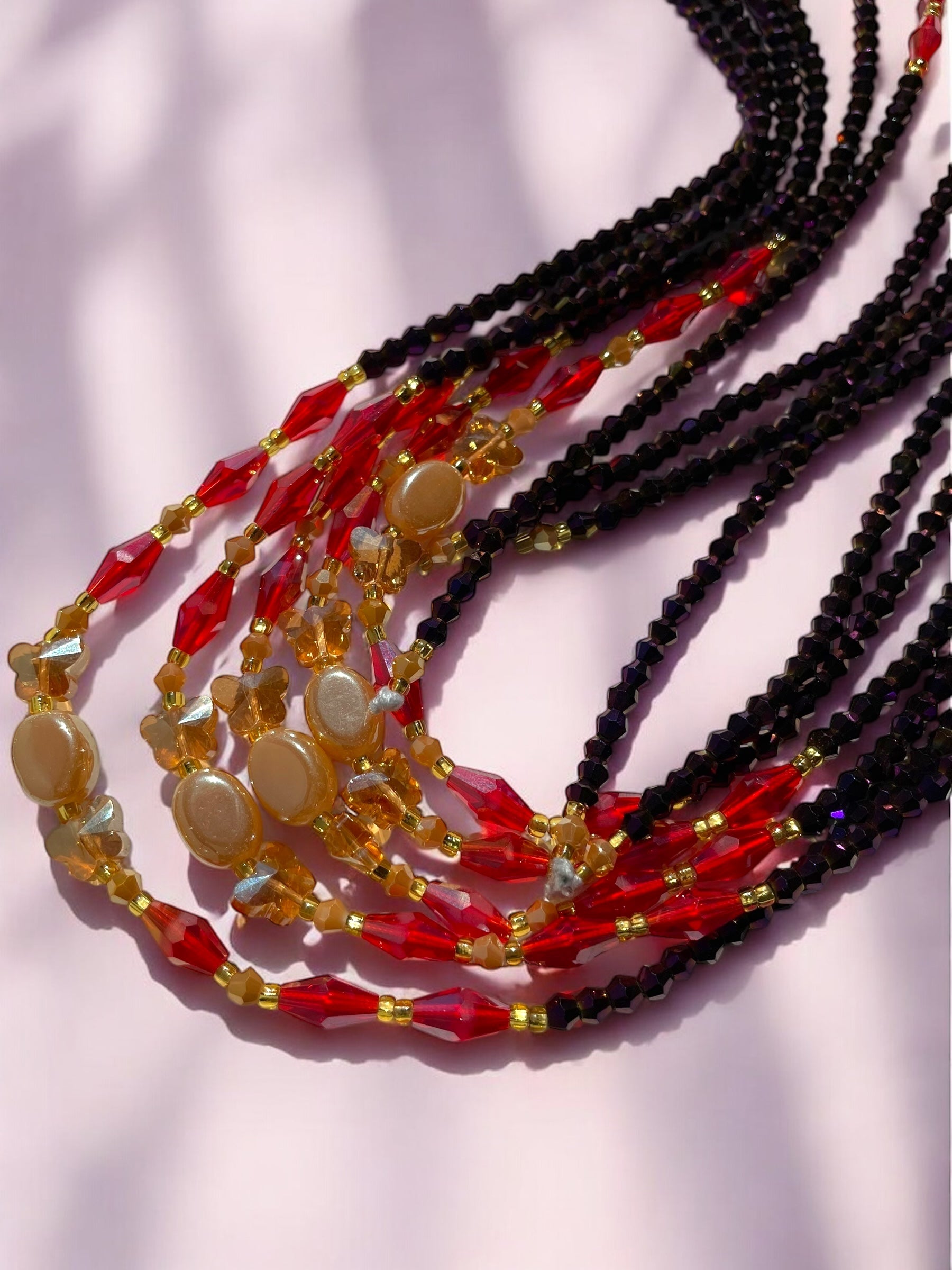 Abbey - Single Strand Waist Bead