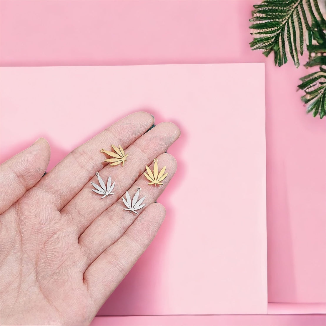 Mini Maple Leaf Charm