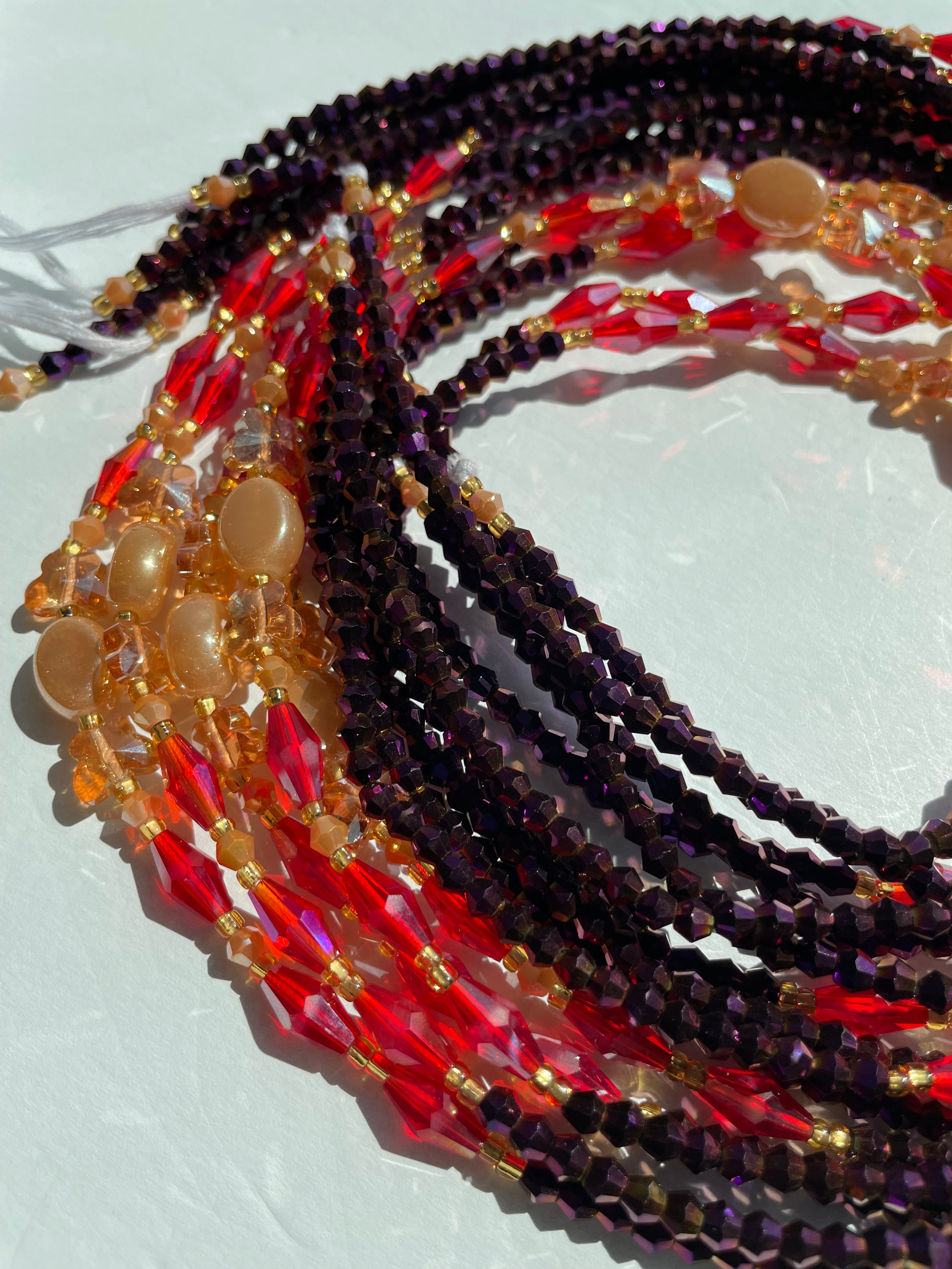 Abbey - Single Strand Waist Bead