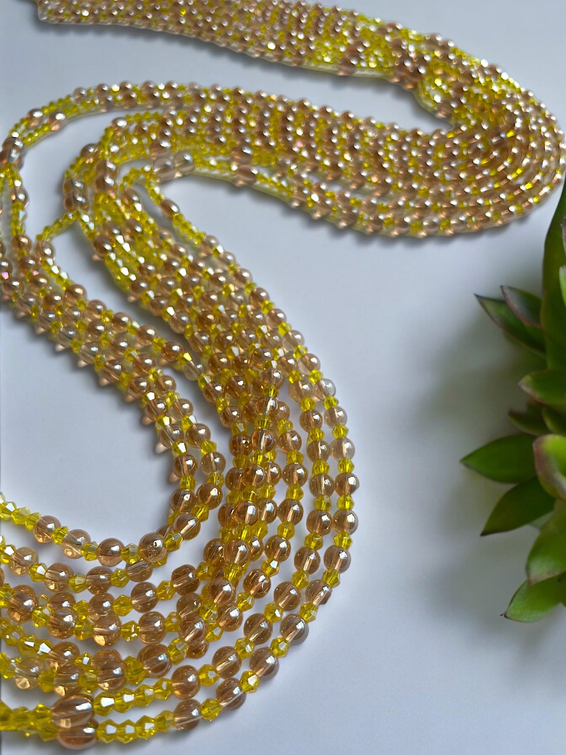 Mona - Double Strand Waist Bead