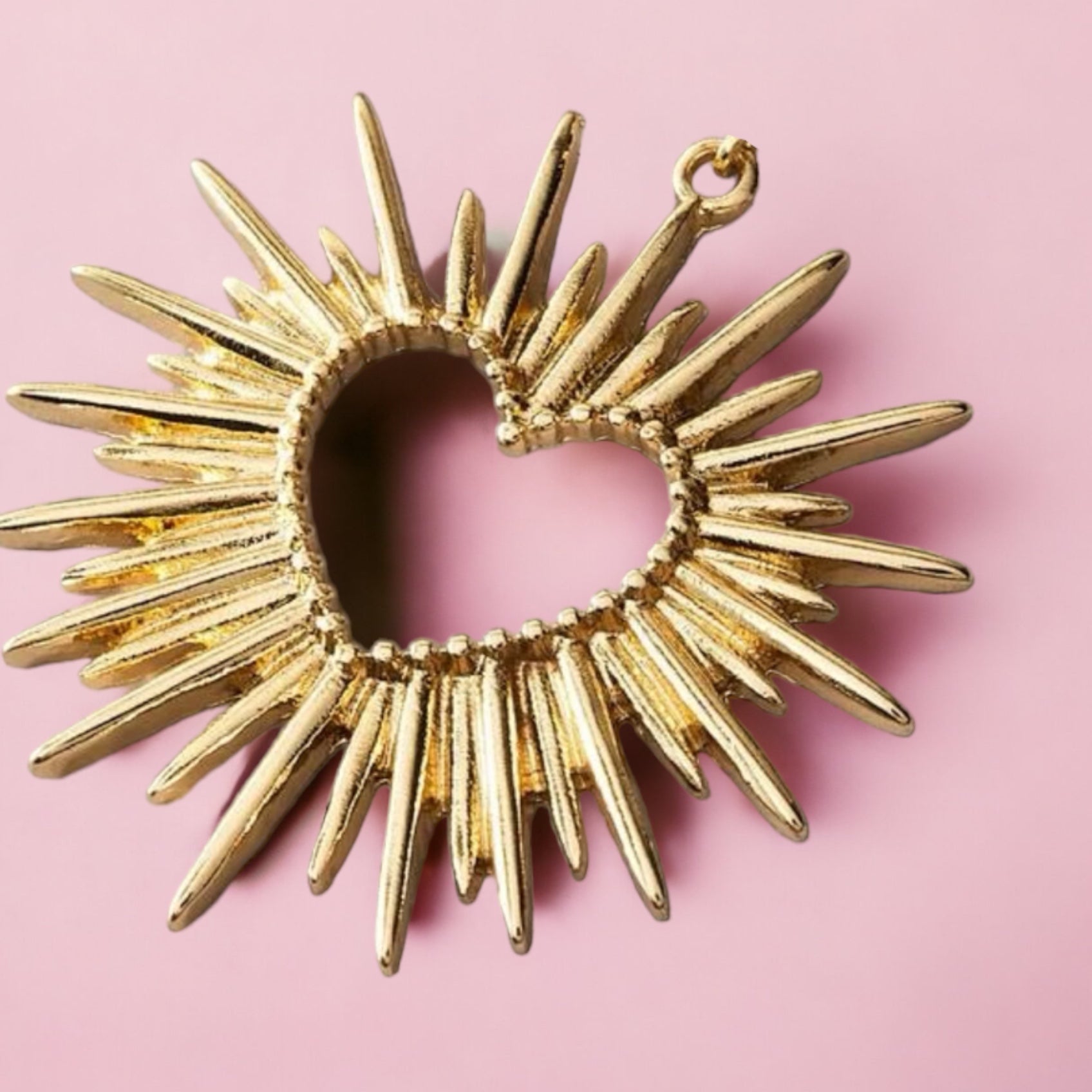 Gold Heart Charm