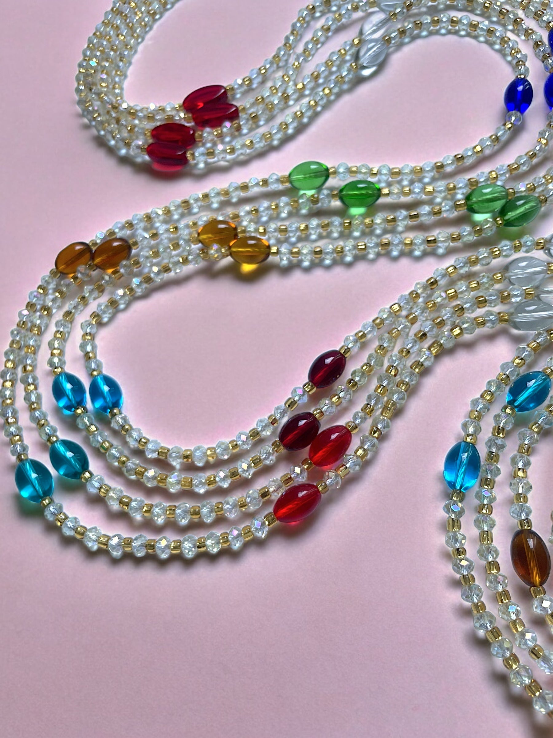 Pélézi - Single Strand Waist Bead