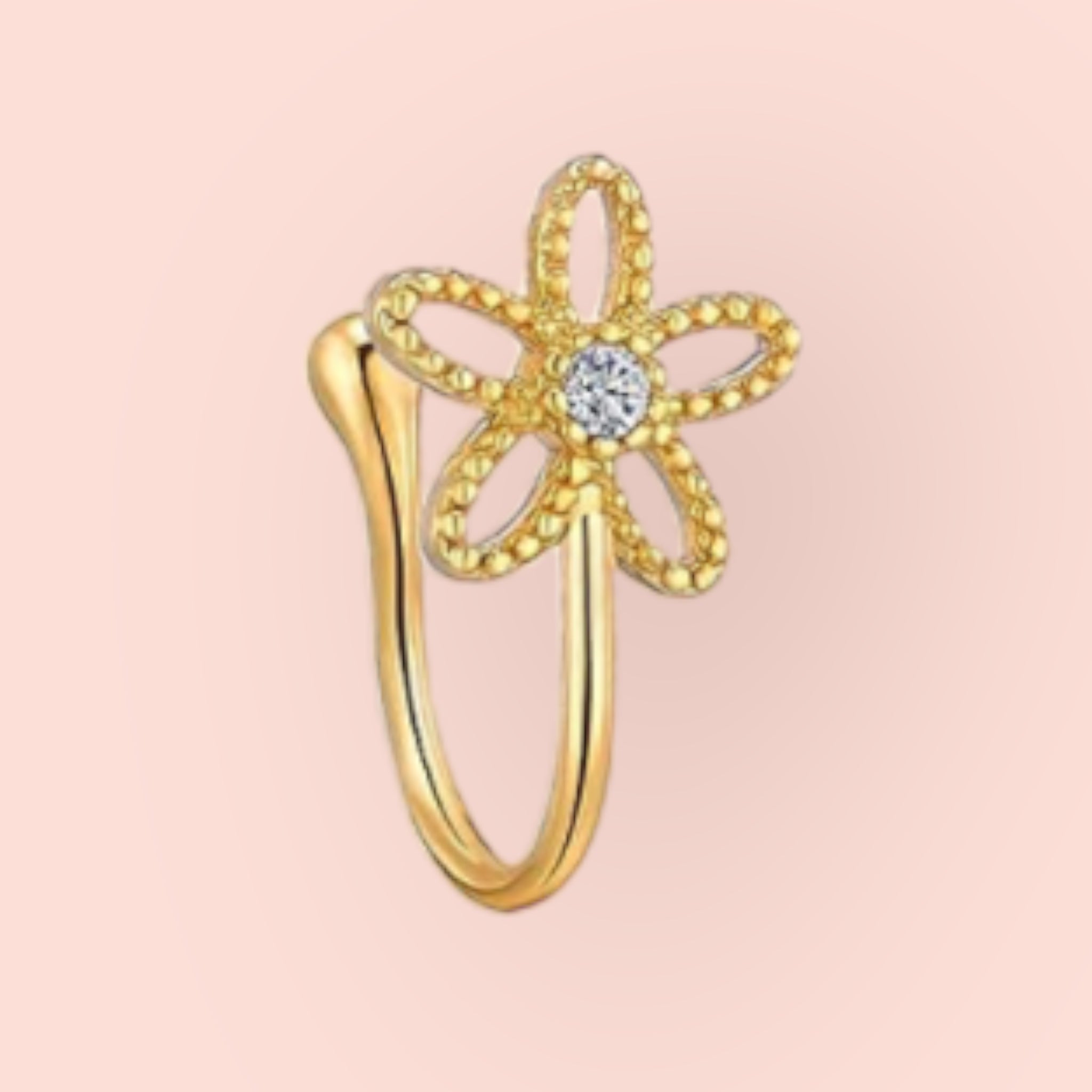 Flower Power Nose Cuff