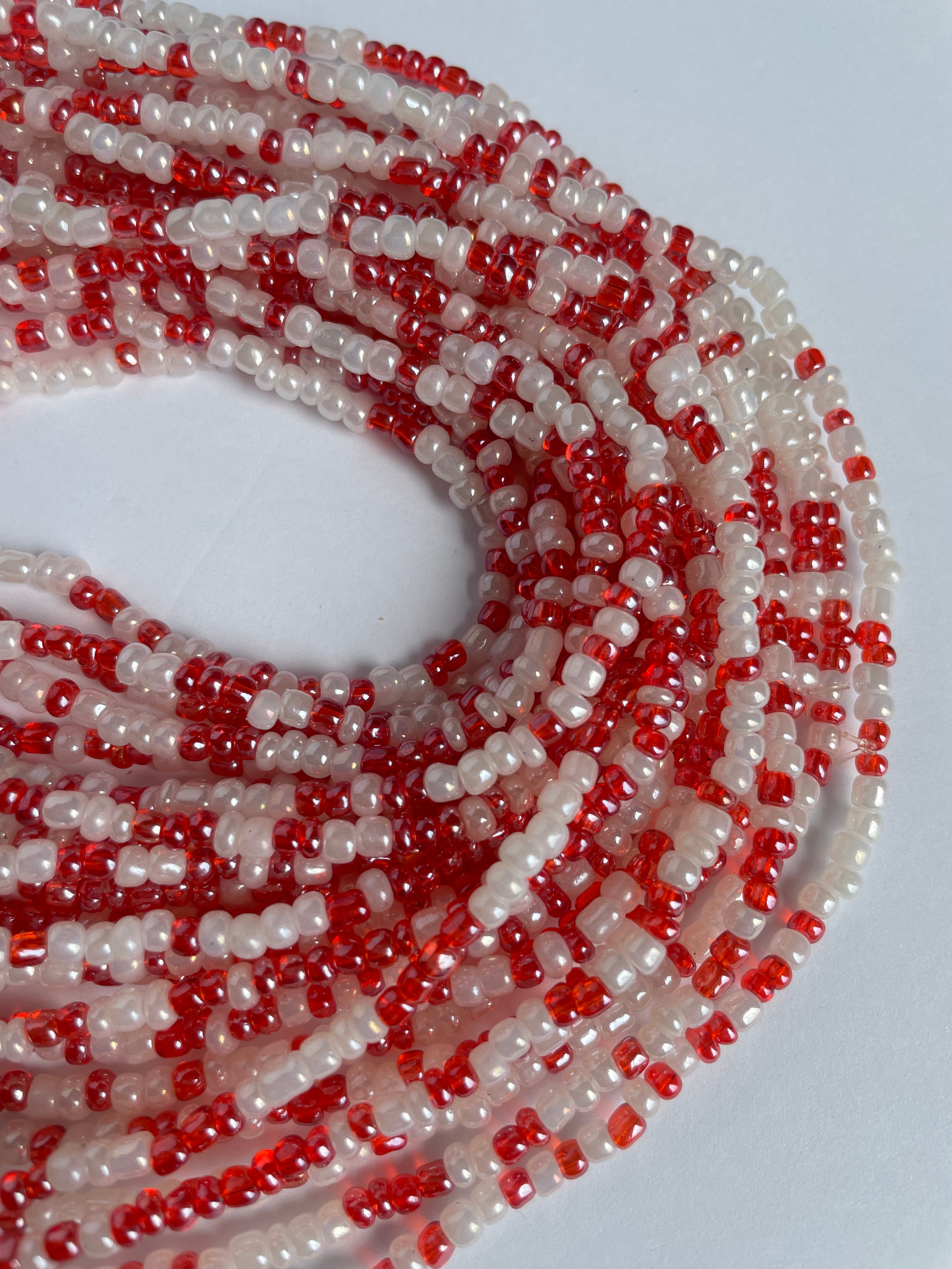 Red Mushroom - Elastic Waist Bead