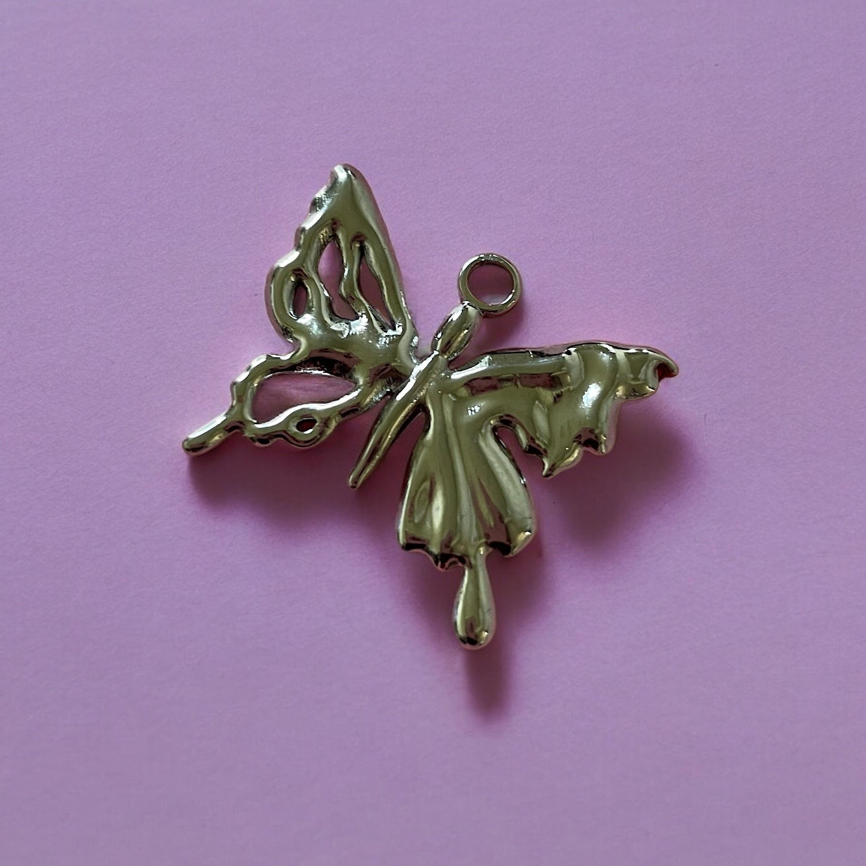 Y2K Butterfly Charm