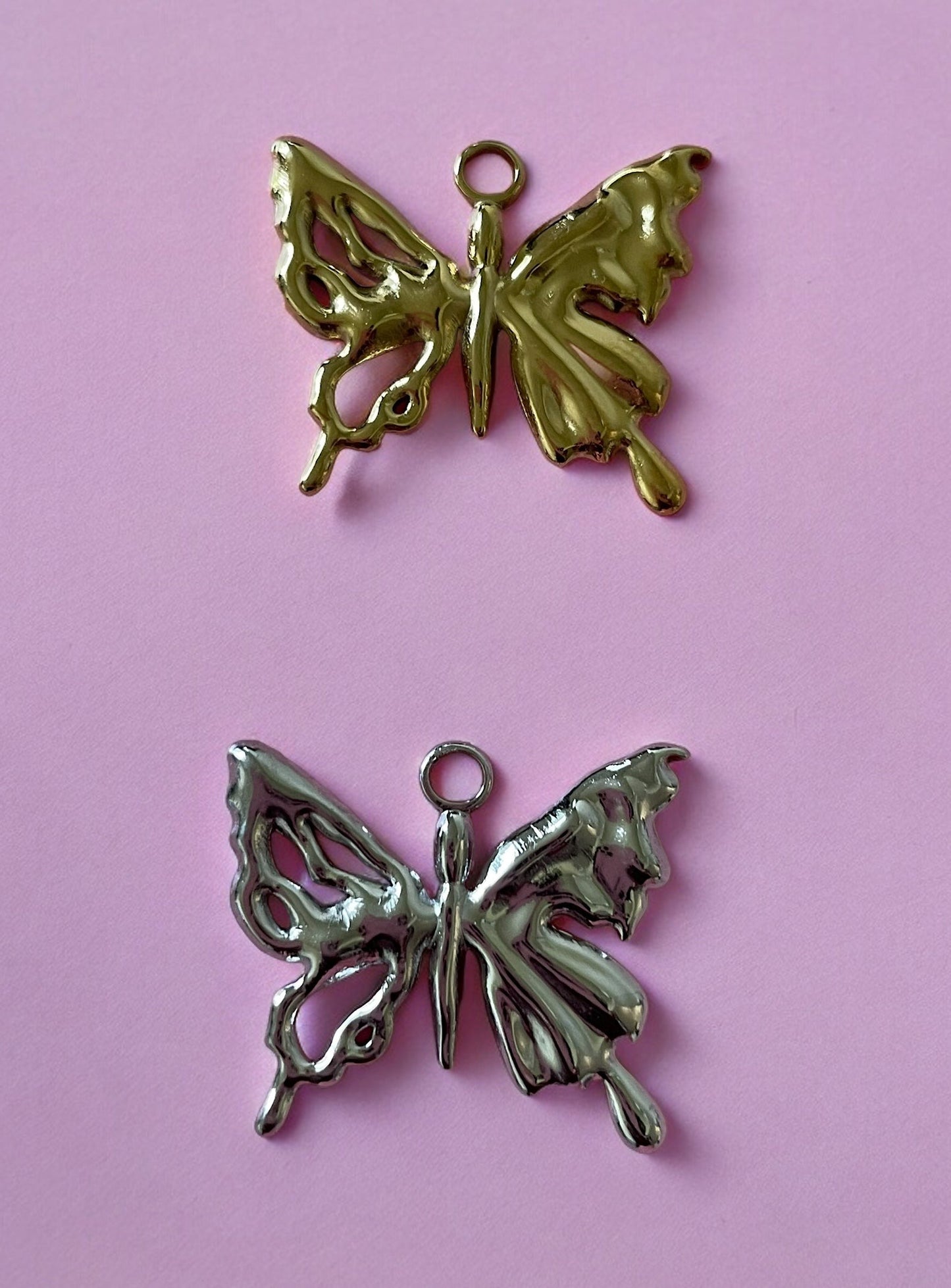 Y2K Butterfly Charm