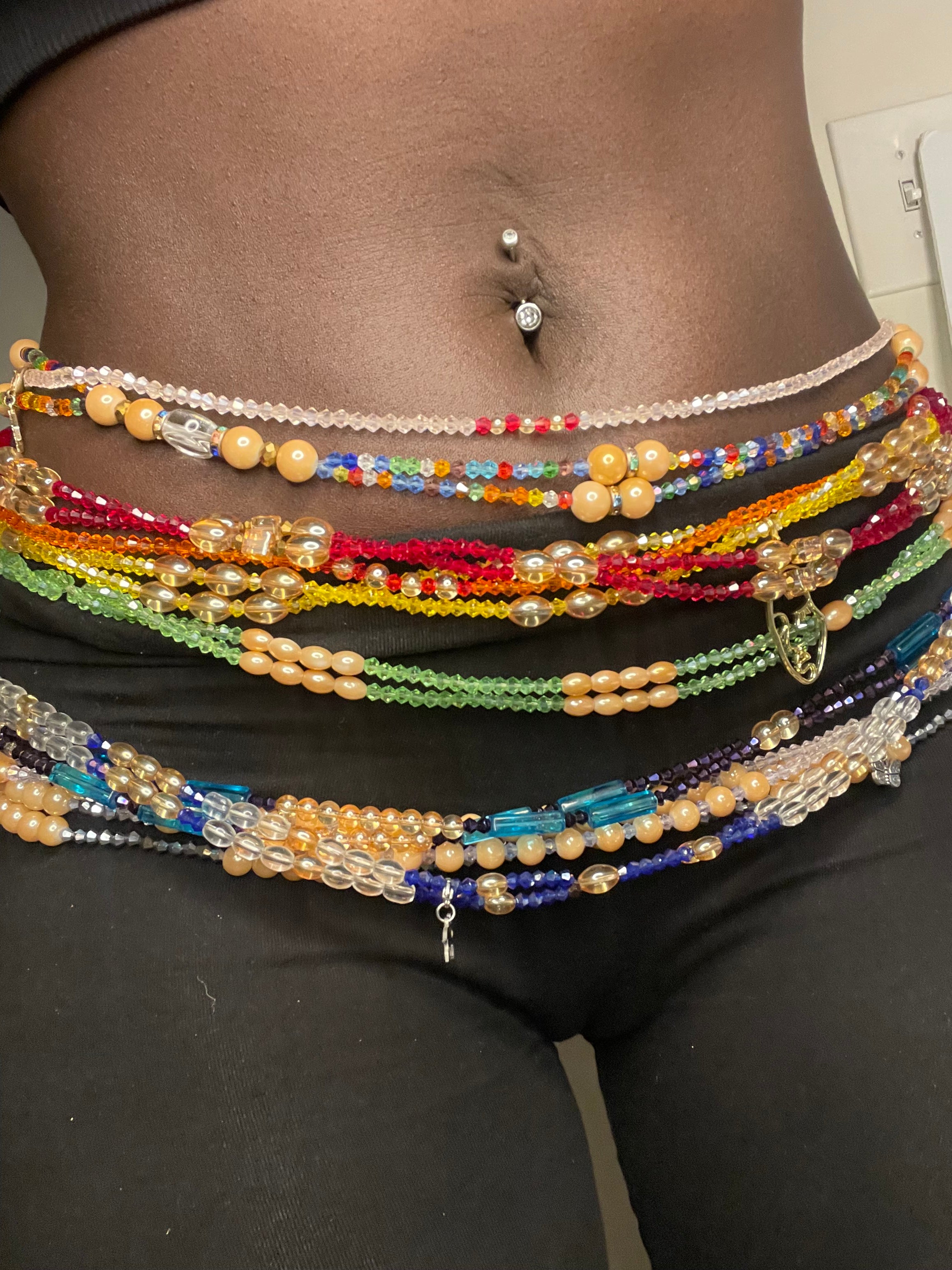 Custom Elastic Waist Bead