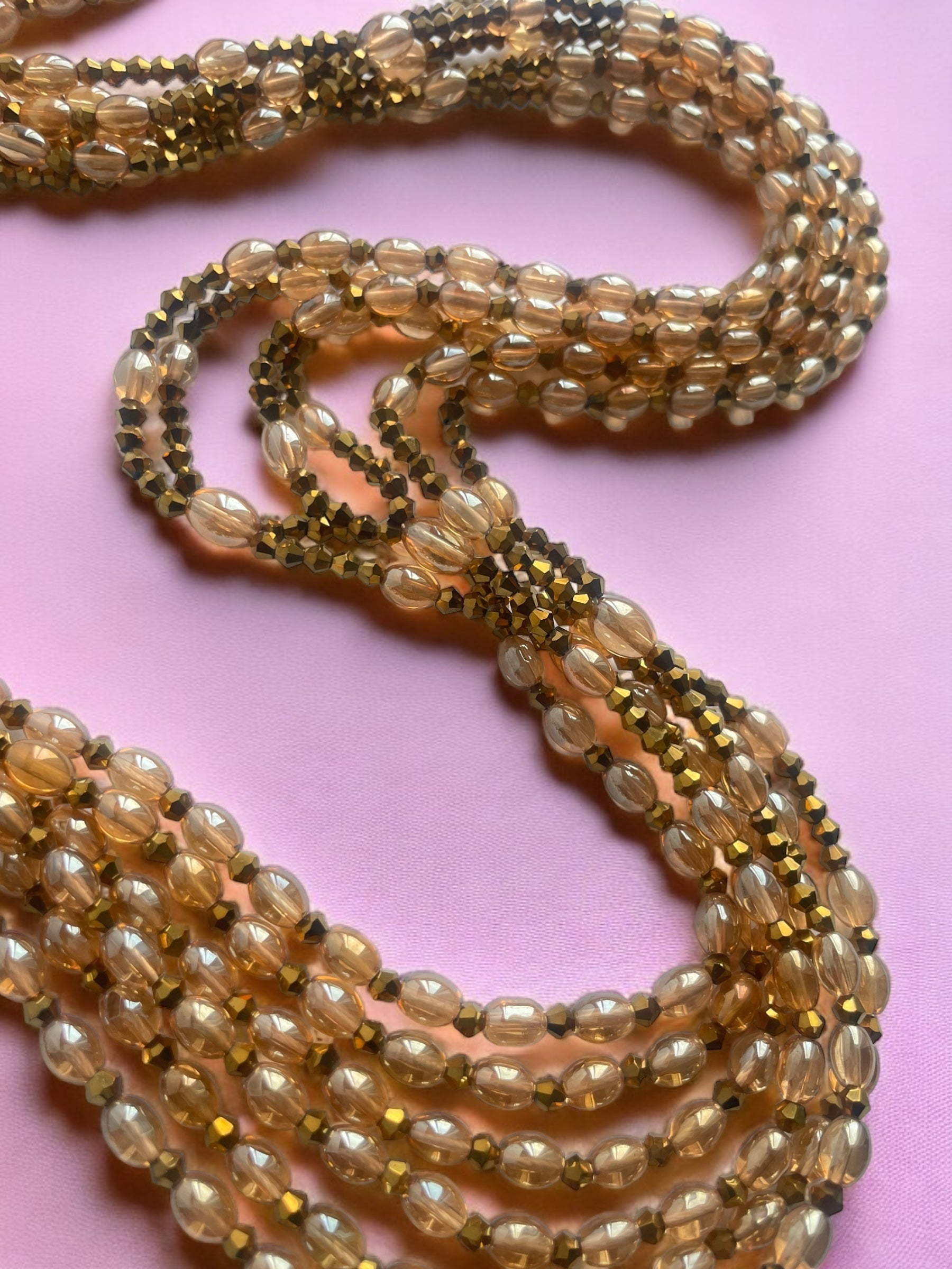 Tiassalé - Double Strand Waist Bead