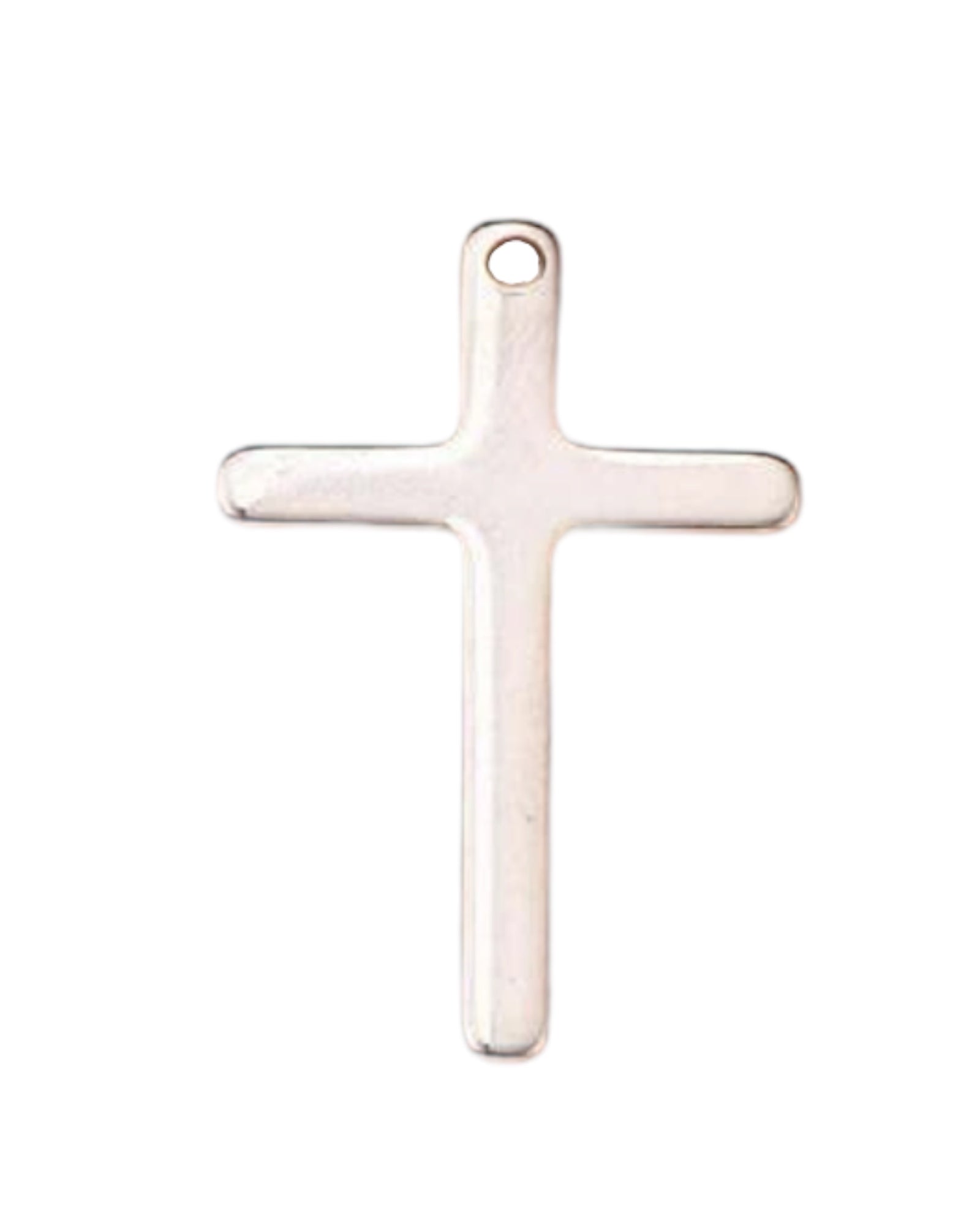 Cross Charm - Silver