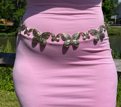 Eternal Butterfly Belly Chain