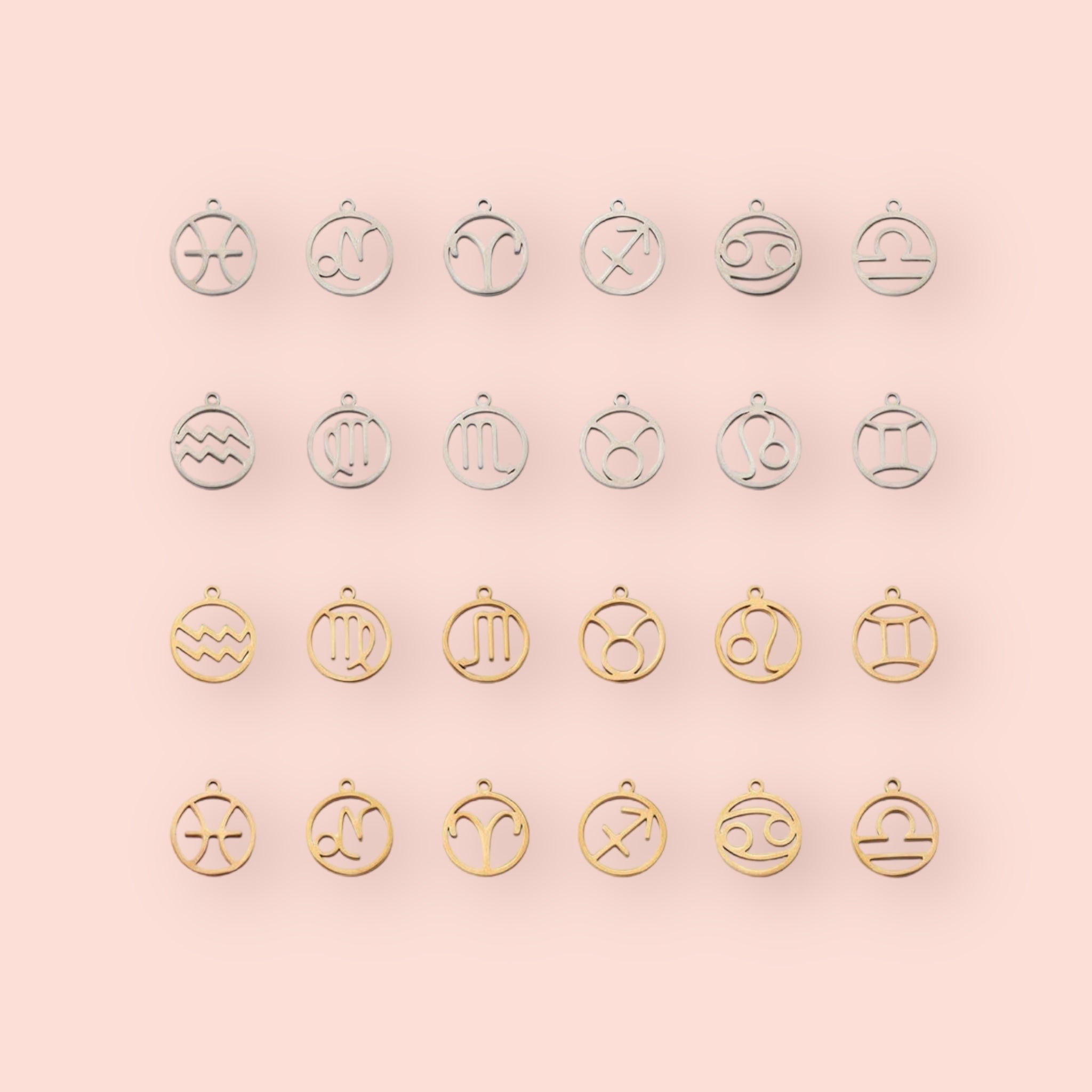 Zodiac Symbol Charm