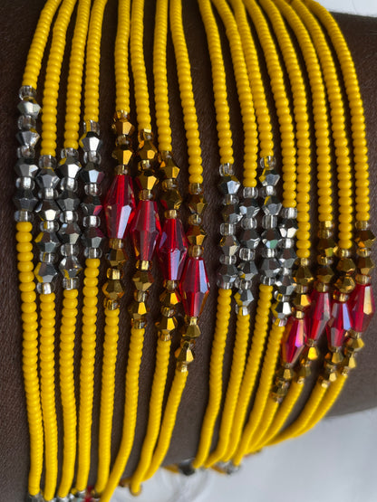 Bondoukou - Single Strand Waist Bead