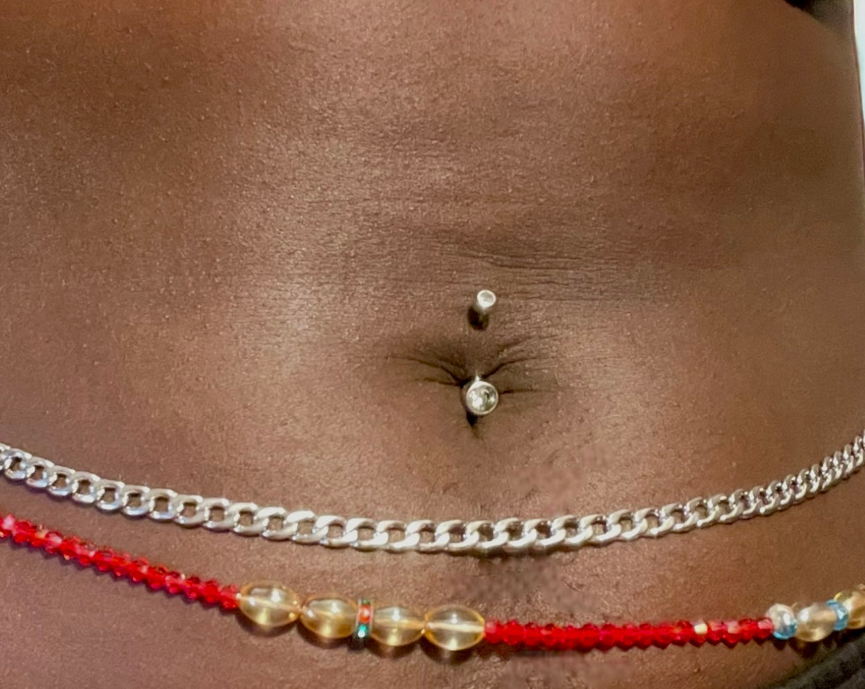 Cuban Link Belly Chain