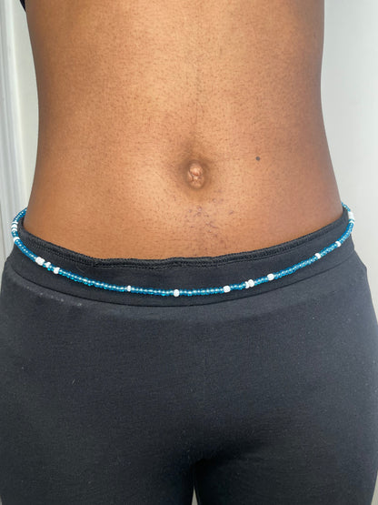 Elastic Waist Bead - Blue