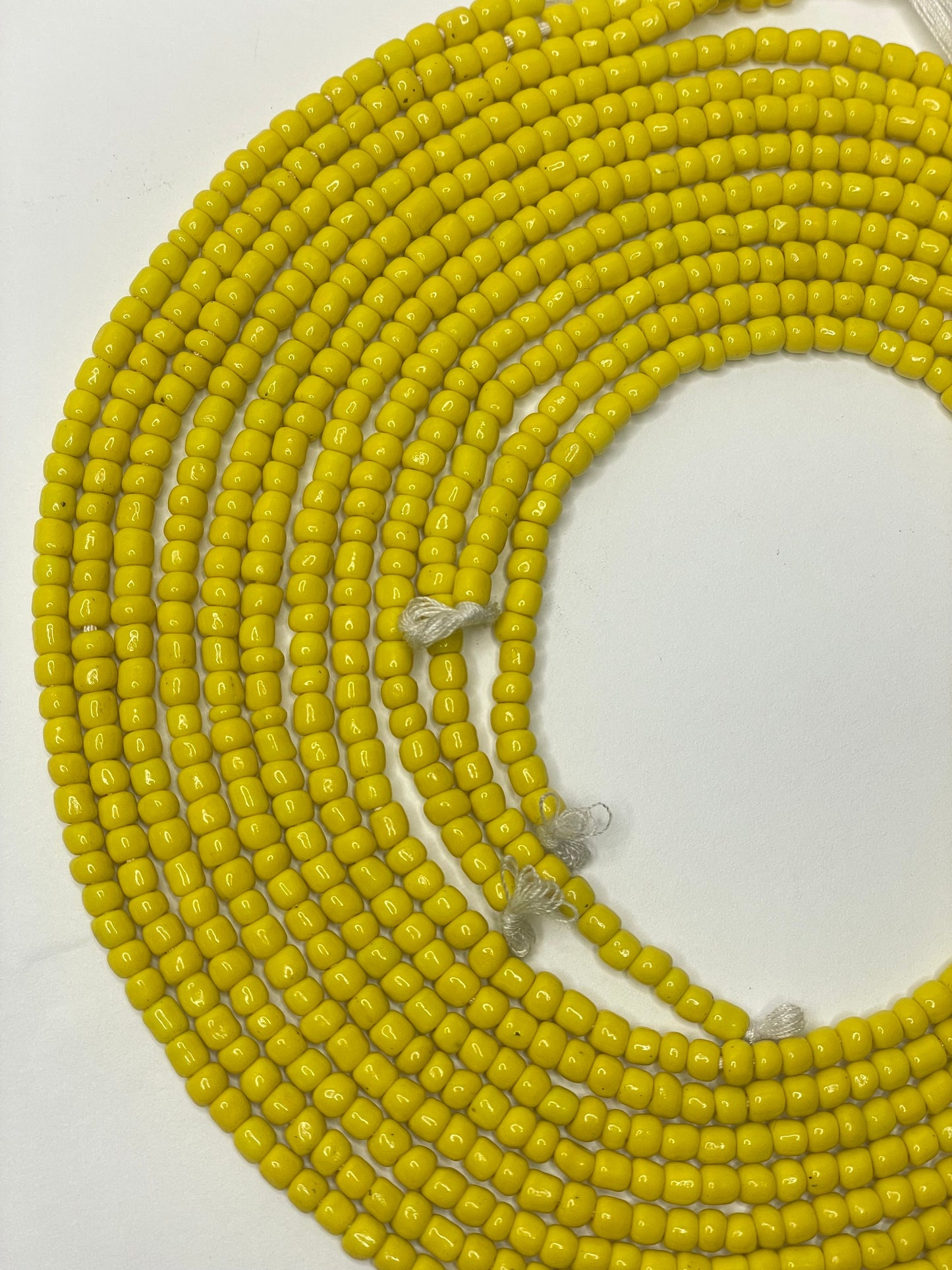 waist bead - yellow