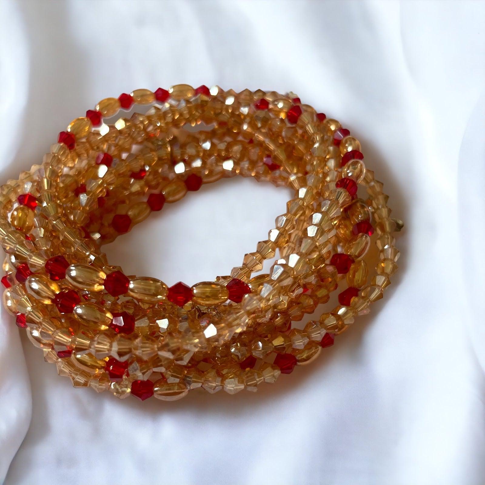 Elastic Waist Bead - Gold