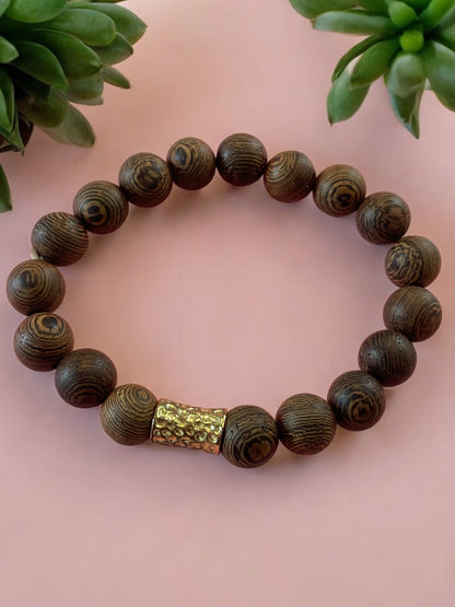 Wood Luck Bracelet Set