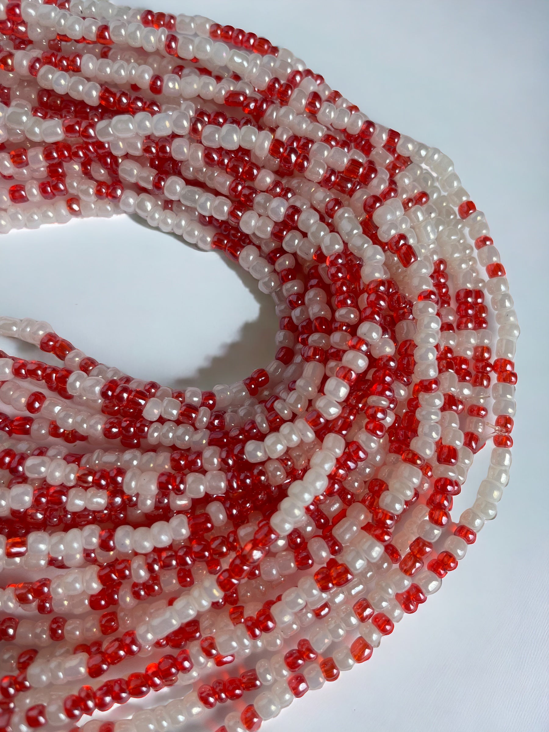 Red Mushroom - Elastic Waist Bead