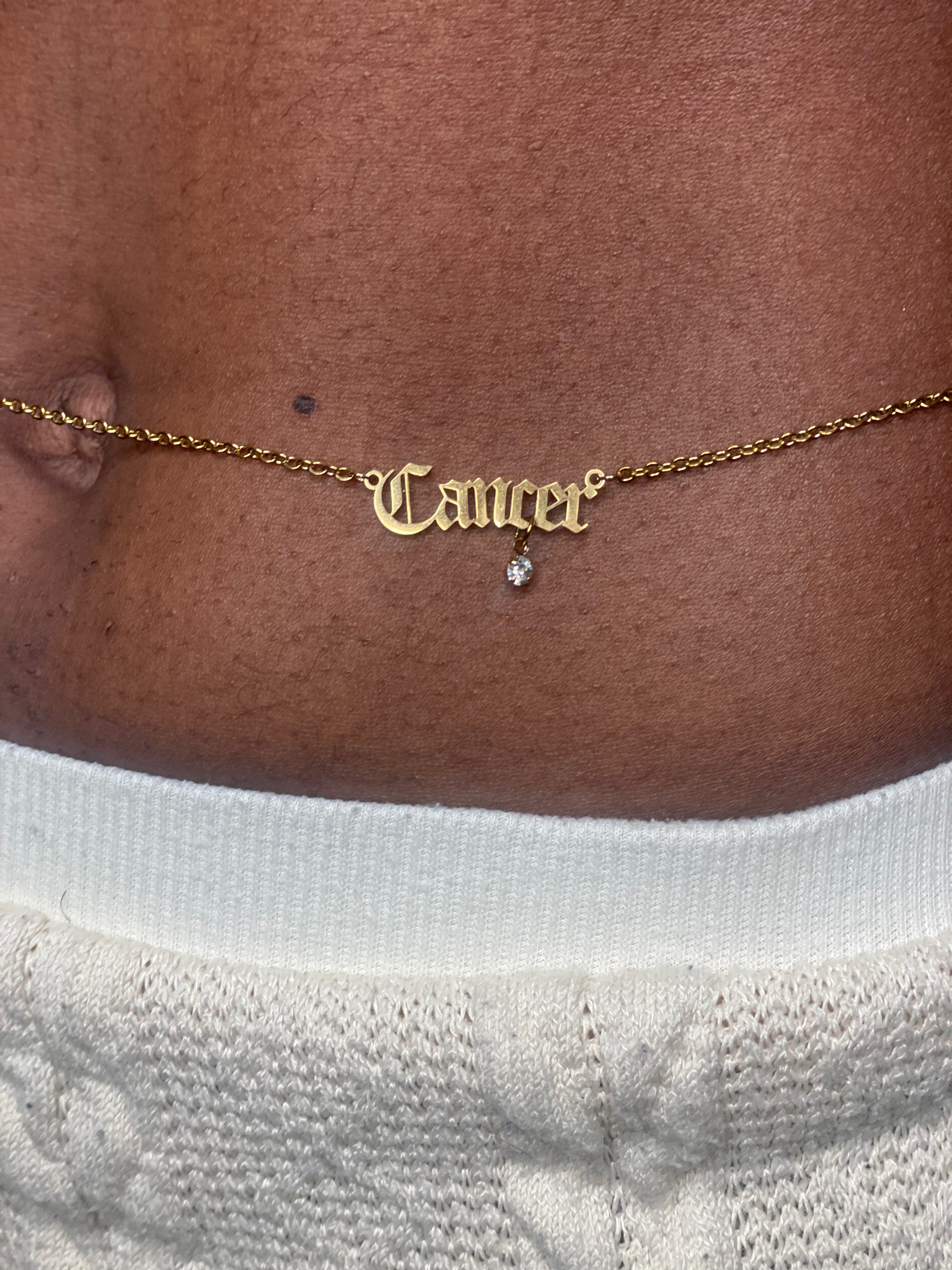 Celestial Belly Chain - Zodiac Belly Chain