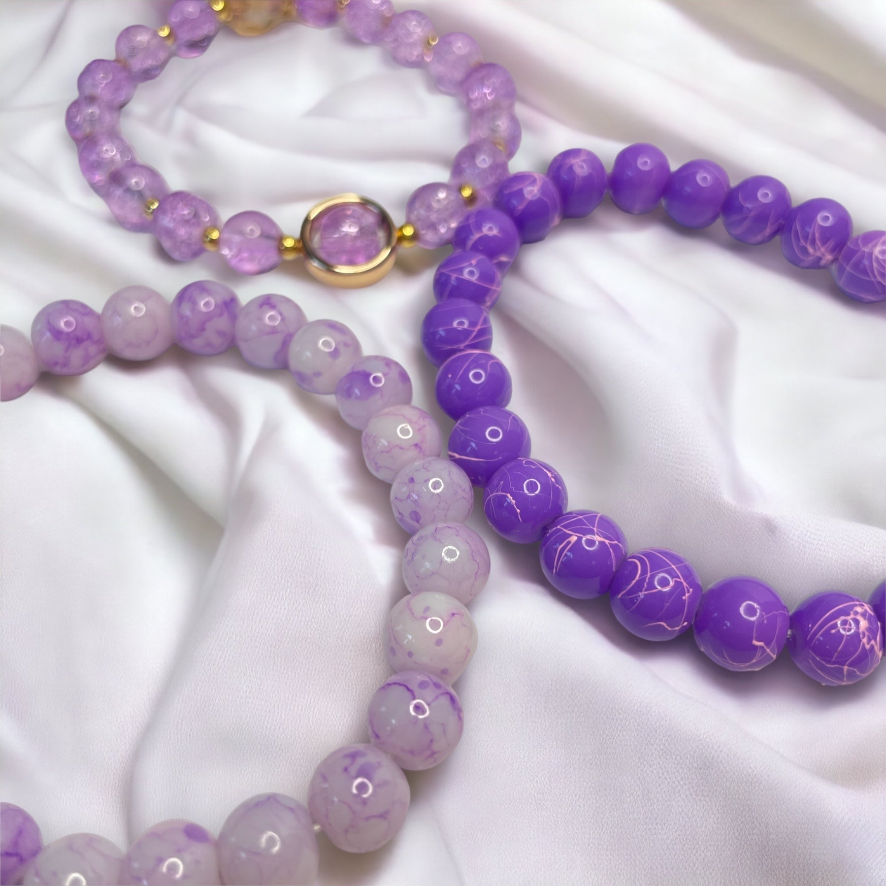 Fairy Orb Bracelet Set - Purple